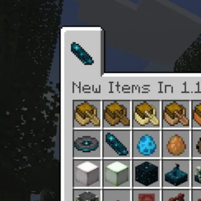 New Items Tab