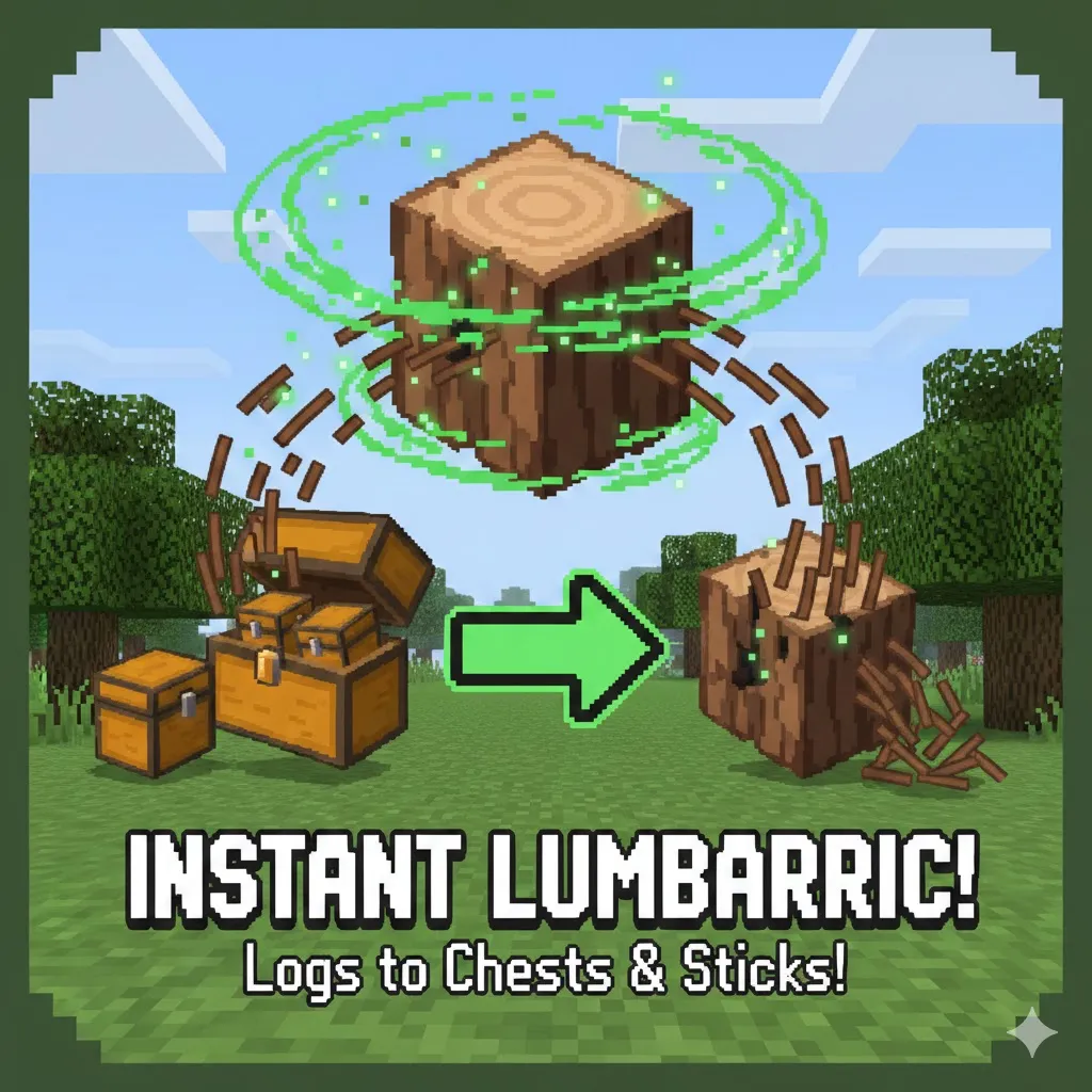 Simple Logs For Chest and Sticks