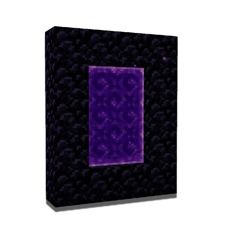 Glowy Nether Portals