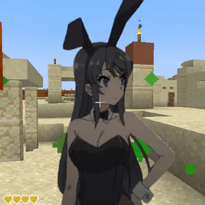 Mai Sakurajima Totem V2 (Bunny costume - Bunny Girl Sempai)