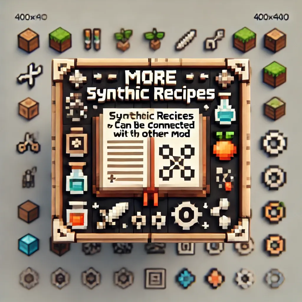 More synthetic recipes[Can be connected to other mod]