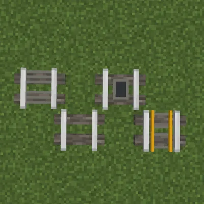 Acacia Logs Rail