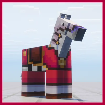 Gold Ship Horse Armor