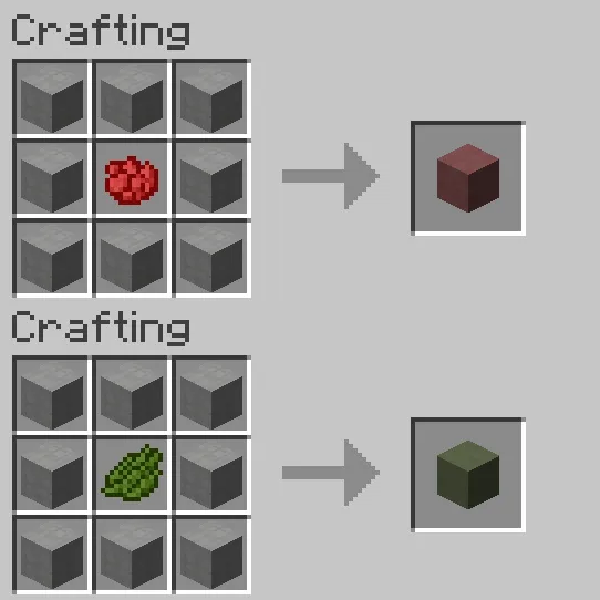 Easier TFMG concrete coloring