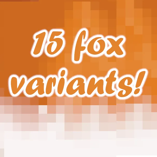 Top-quality foxes (16 variants)