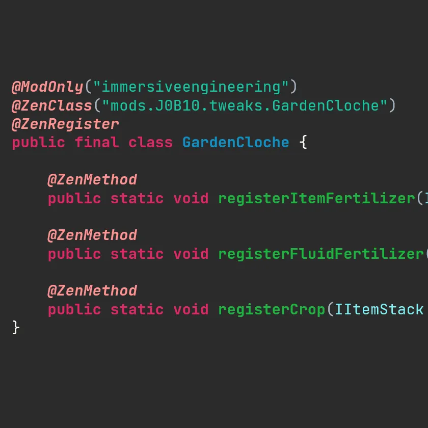 ClocheTweaks Моды