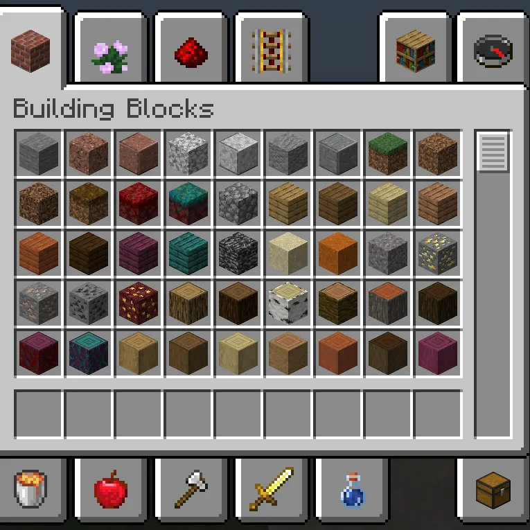 Cheat Mode (Creative Inventory in Survival) (Fabric)