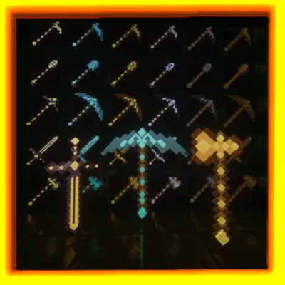 MrSwords & Tools 3D Glowing (Optifine/Continuity)