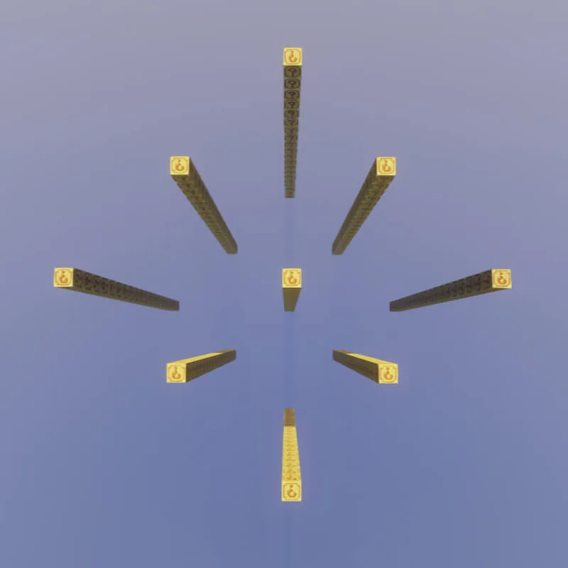 Lucky Block Challenge Lucky Pillars