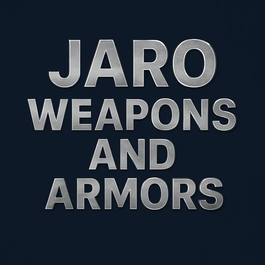 Jaro Armors, Tools and Weapons