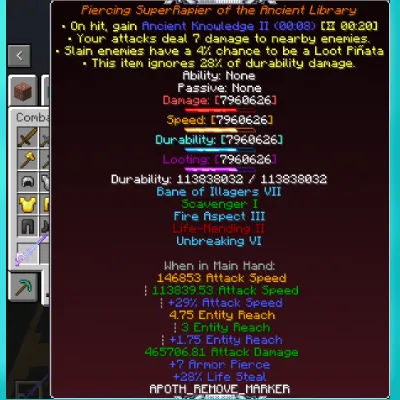 Weapon Master of Life - Enchantments and Further Enhancements