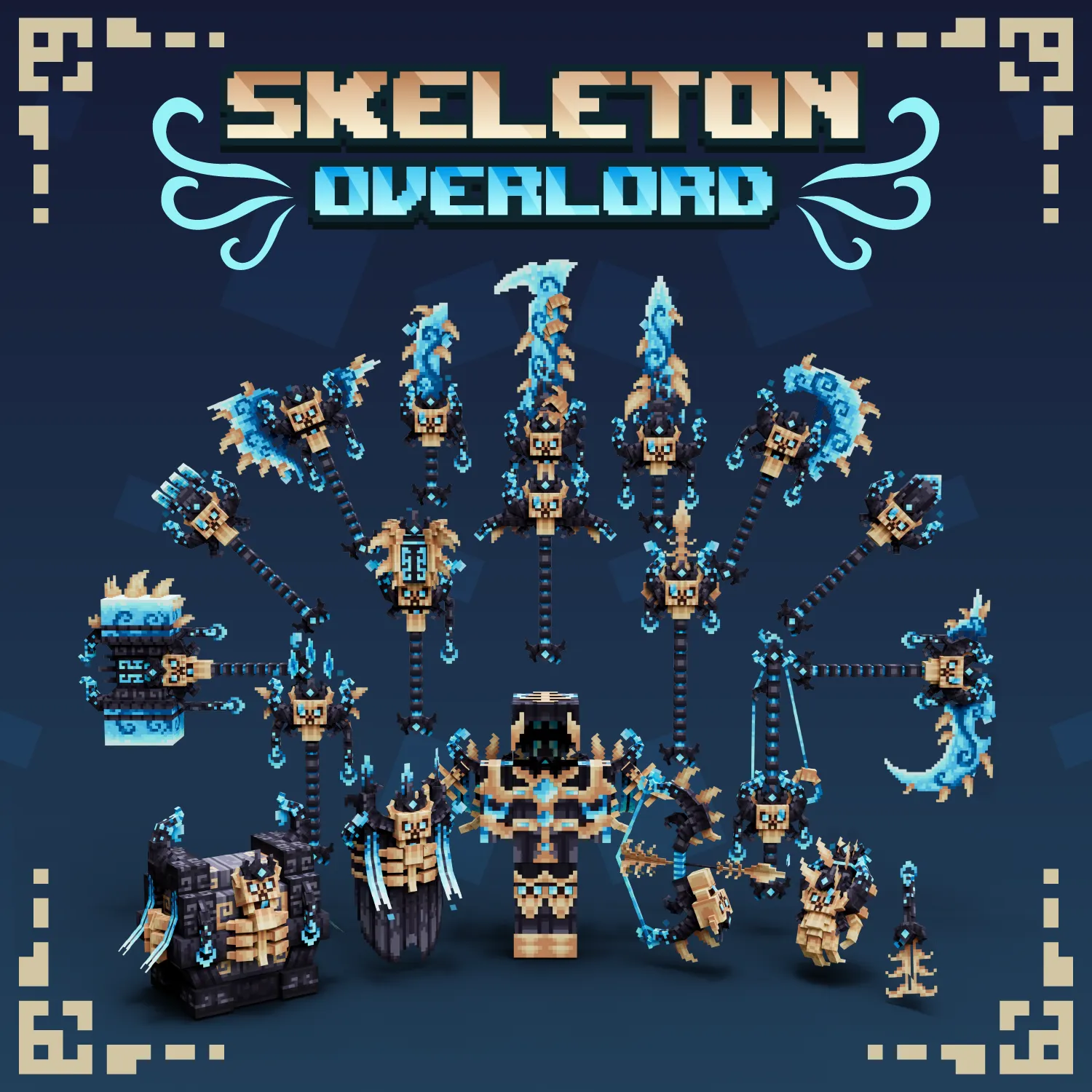 Animated 3D Arsenal: Skeleton Overlord