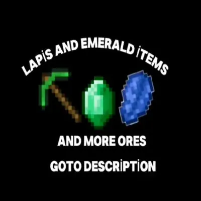 Lapis,Emerald And Red Emerald İtems