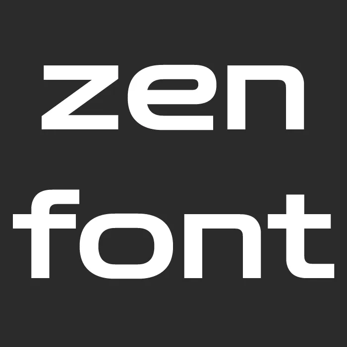 Zen RPG Font