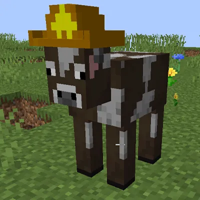 Cows with Cowboy Hats
