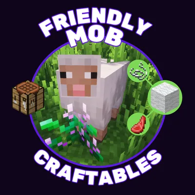 Friendly Mob Craftables Data Pack