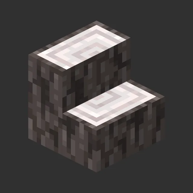 Wooden slab and stairs