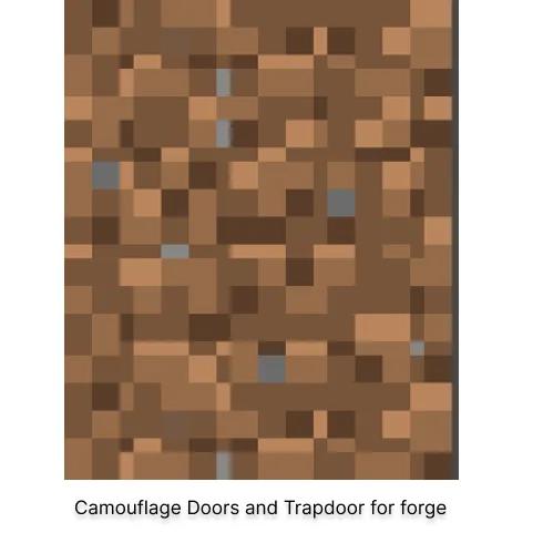 Camouflage Doors and Trapdoor