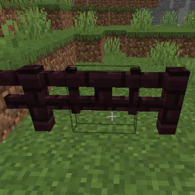 Nether Brick Fence Gate