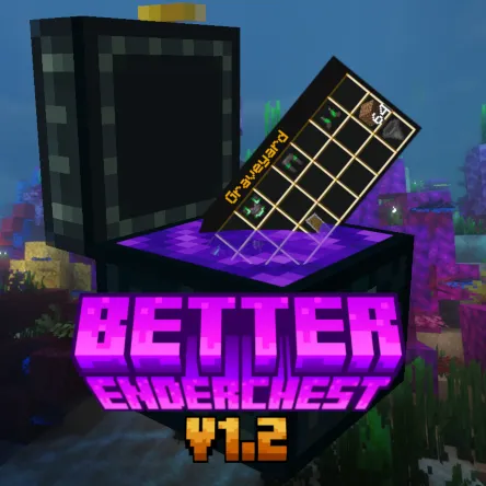 Better Enderchest v1.2 (1.21.11) | Enderchest GUI Datapack | Shop, Post, Level & even more! | NEW GRAVEYARD FEATURE!