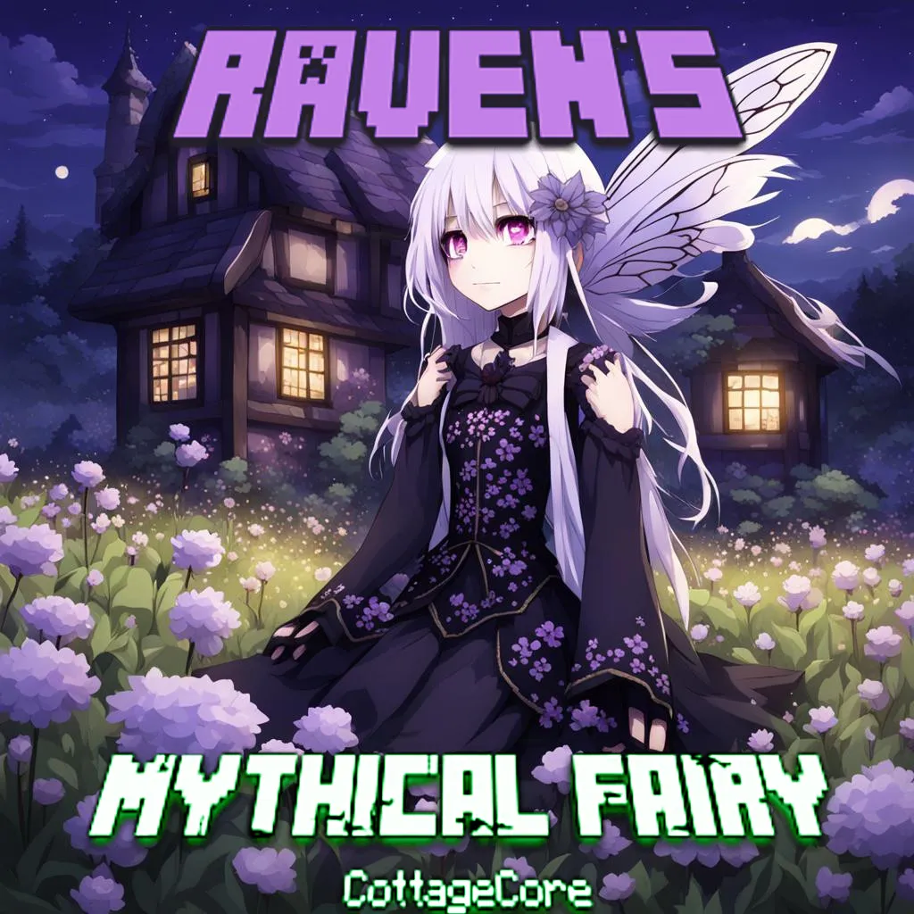 Raven's Mythical Fairy CottageCore