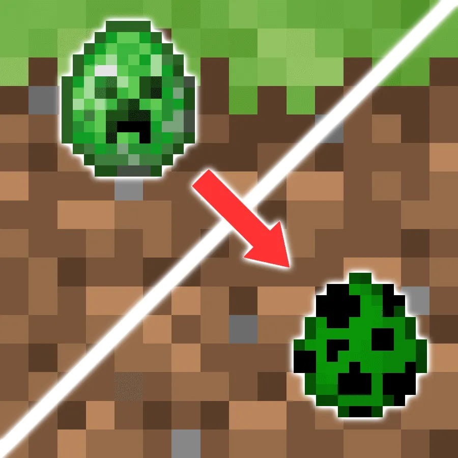 Revert The New Spawn Eggs Textures To Old