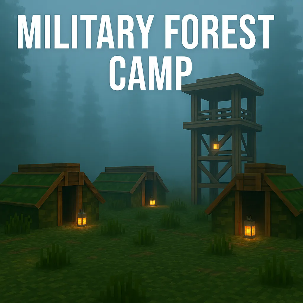 Military Forest Camp Map
